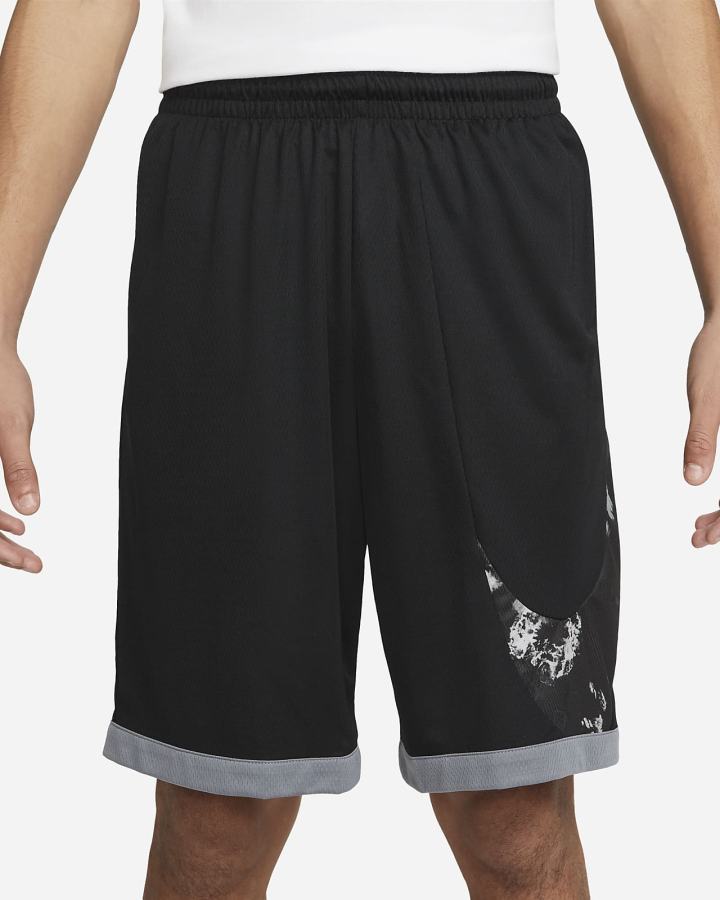 Pantalones Cortos Nike Dri-FIT Basketball Hombre Negras Gris Negras | CLMZN-0852