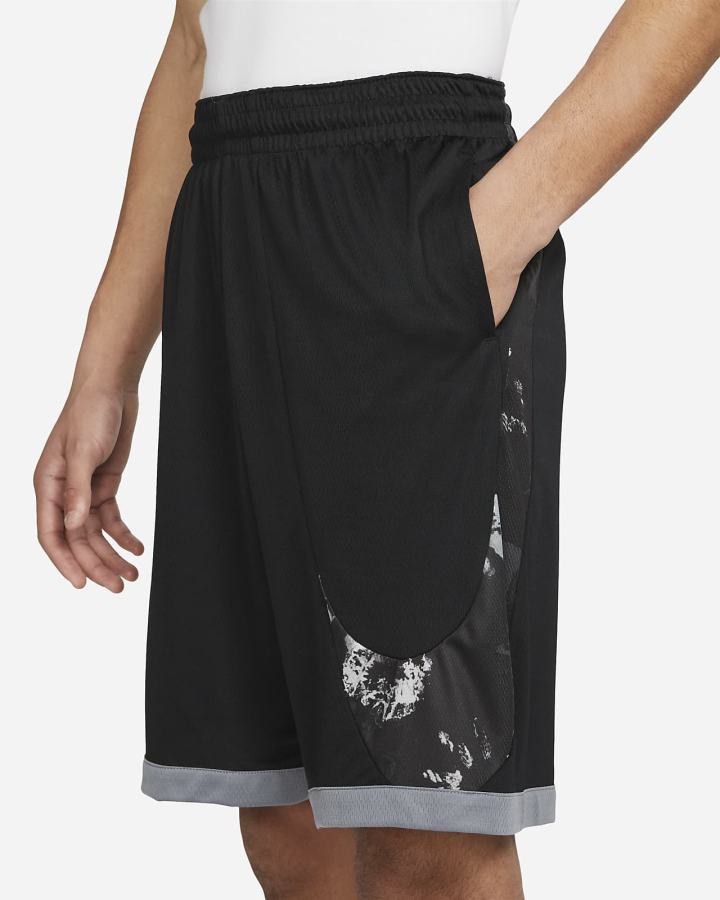 Pantalones Cortos Nike Dri-FIT Basketball Hombre Negras Gris Negras | CLMZN-0852