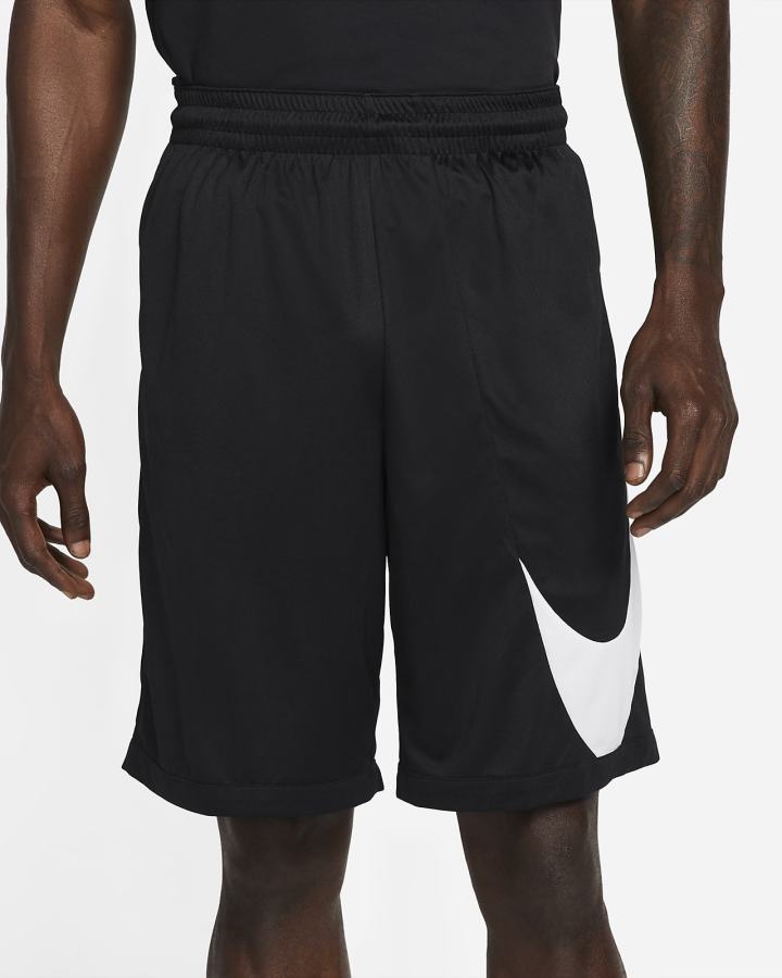 Pantalones Cortos Nike Dri-FIT Basketball Hombre Negras Blancas | LUBZT-3815