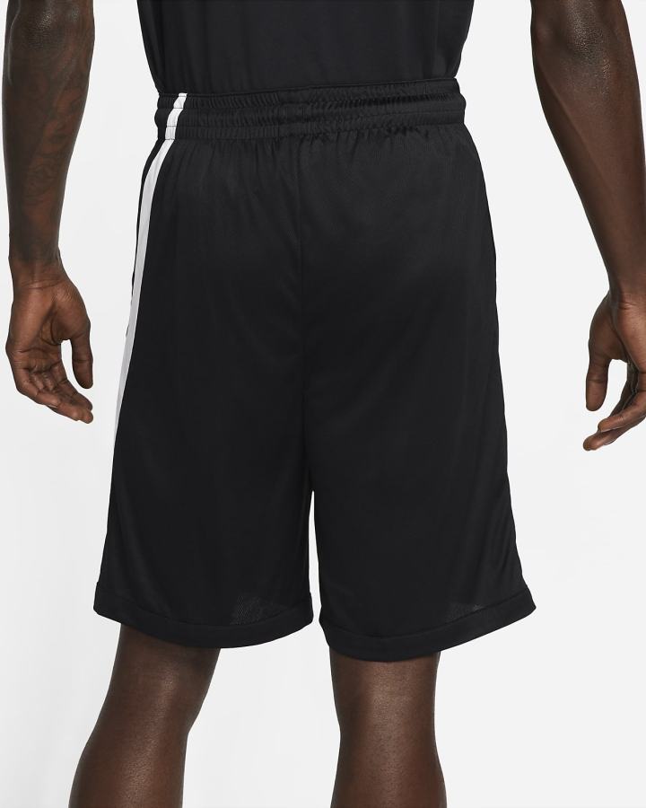 Pantalones Cortos Nike Dri-FIT Basketball Hombre Negras Blancas | LUBZT-3815