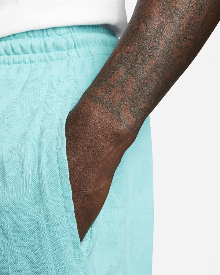 Pantalones Cortos Nike Dri-FIT Basketball Hombre Turquesa | NVALX-1782