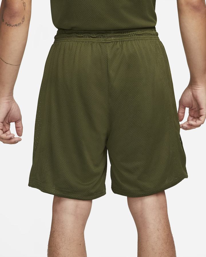 Pantalones Cortos Nike Dri-FIT Basketball Hombre Verde Negras | QXGFN-2387