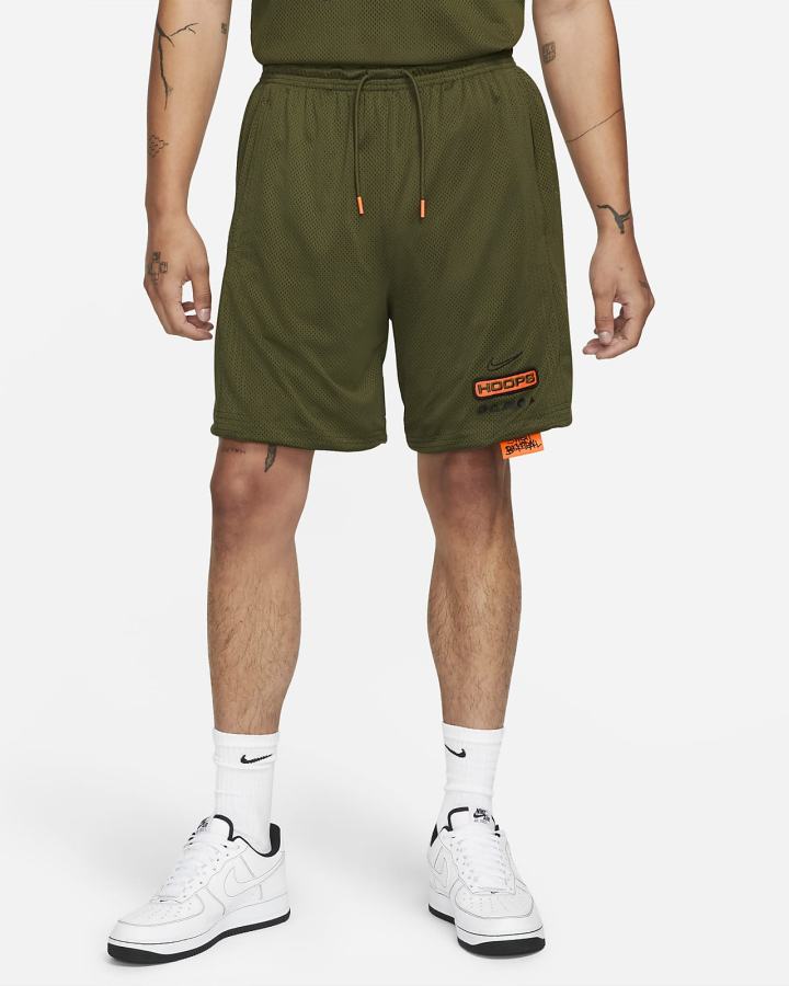 Pantalones Cortos Nike Dri-FIT Basketball Hombre Verde Negras | QXGFN-2387
