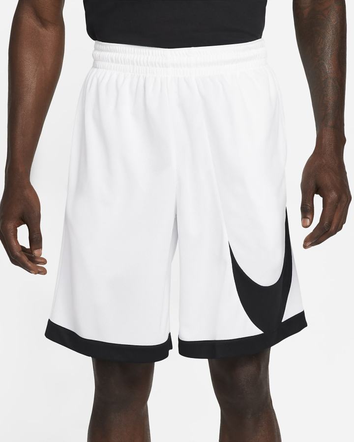 Pantalones Cortos Nike Dri-FIT Basketball Hombre Blancas Negras | RAZBQ-5789