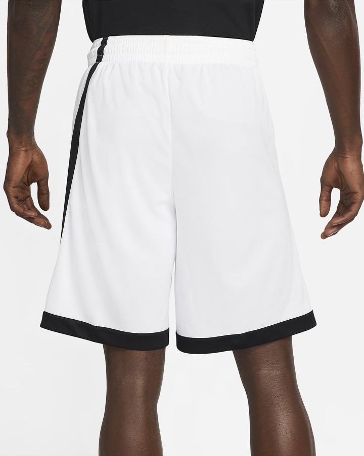 Pantalones Cortos Nike Dri-FIT Basketball Hombre Blancas Negras | RAZBQ-5789