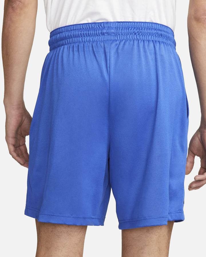 Pantalones Cortos Nike Dri-FIT Basketball Hombre Azul Real Blancas Negras | SQZPD-4675