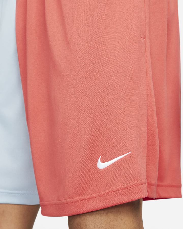 Pantalones Cortos Nike Dri-FIT Basketball Hombre Azules Rojas Blancas | TYZJK-5246