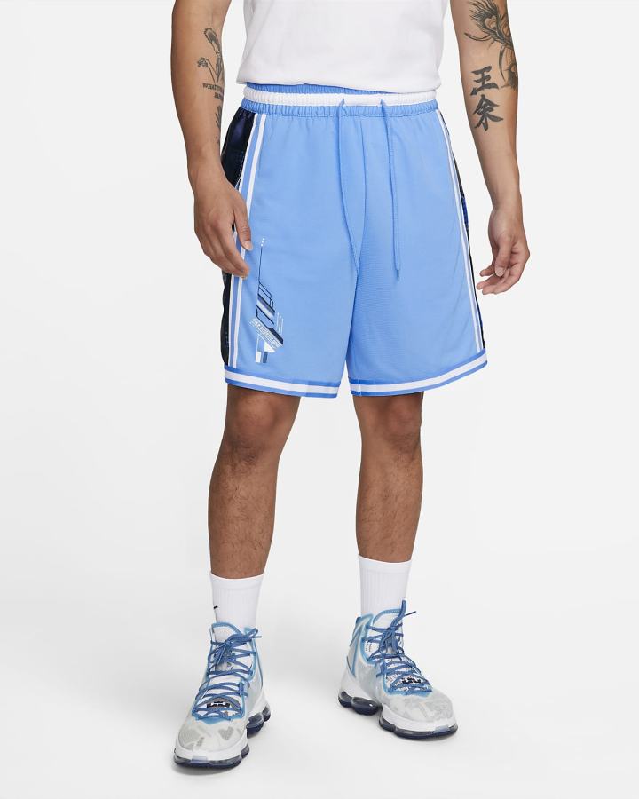 Pantalones Cortos Nike Dri-FIT DNA+ Basketball Hombre Azules | BJXLZ-5849