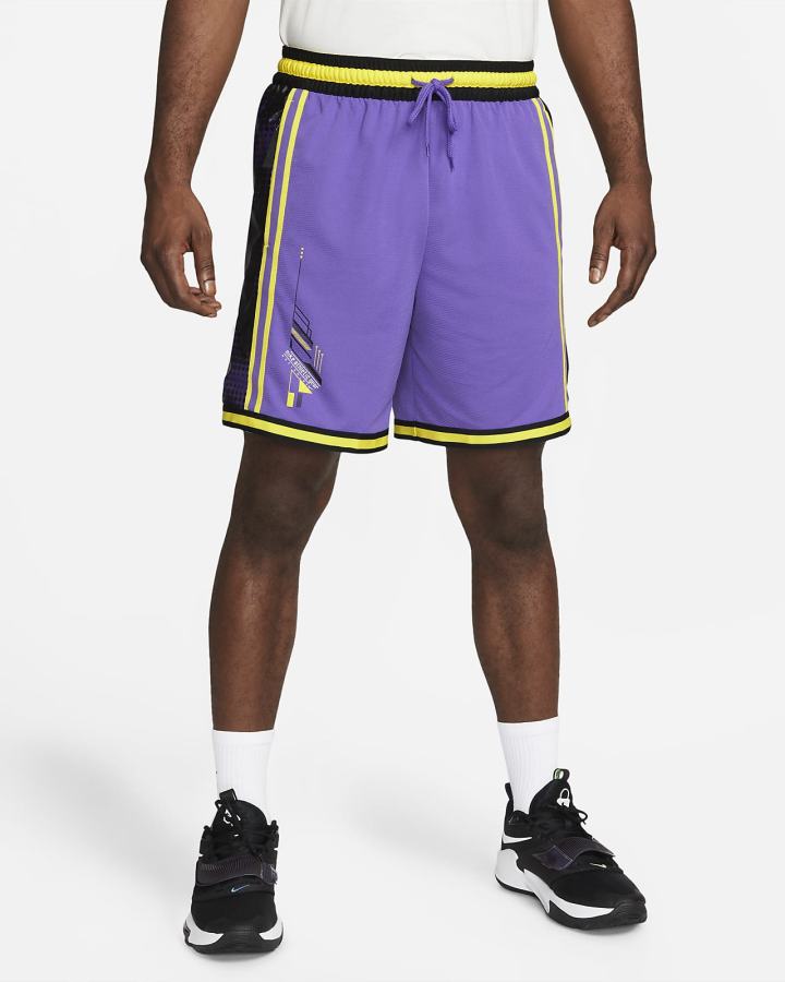 Pantalones Cortos Nike Dri-FIT DNA+ Basketball Hombre Moradas | BKGIR-0239