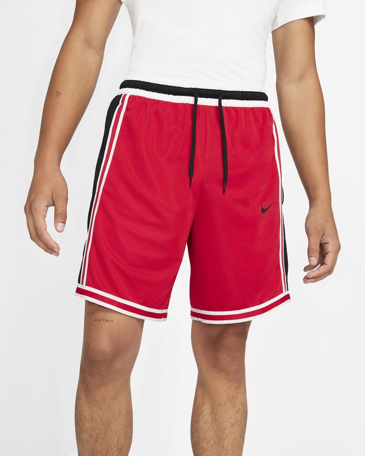 Pantalones Cortos Nike Dri-FIT DNA+ Basketball Hombre Rojas Negras | SEMNG-2689