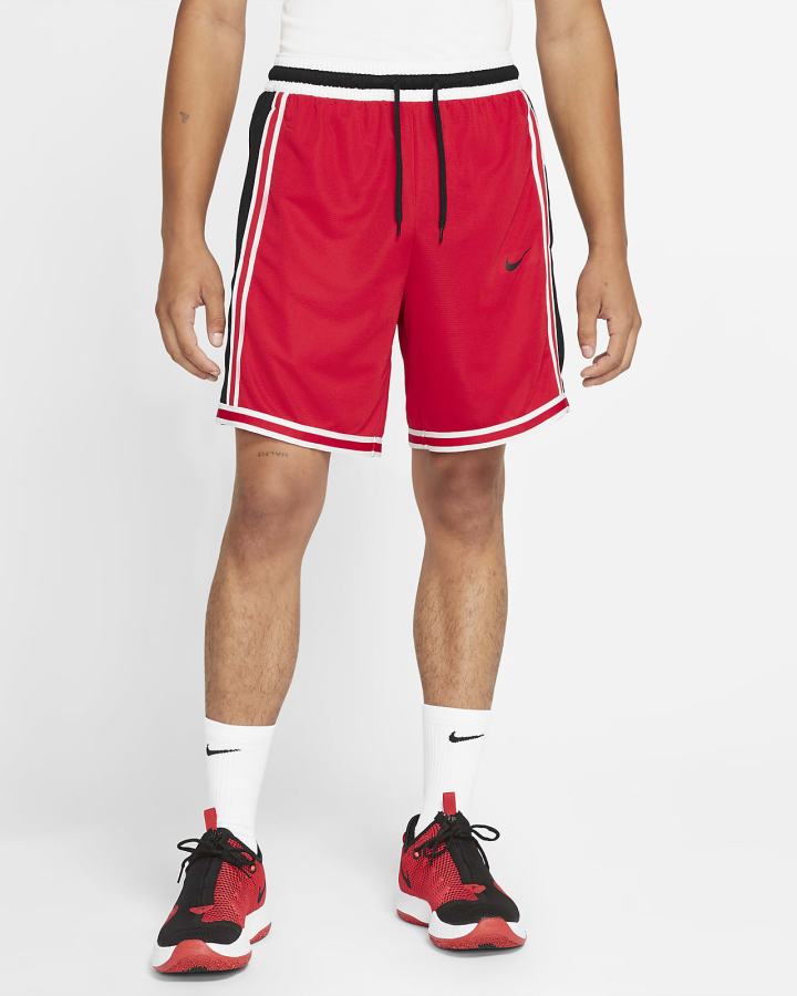 Pantalones Cortos Nike Dri-FIT DNA+ Basketball Hombre Rojas Negras | SEMNG-2689