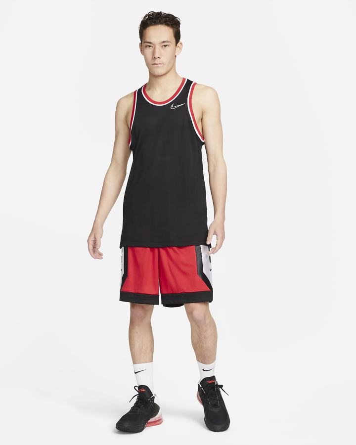 Pantalones Cortos Nike Dri-FIT Elite Basketball Hombre Rojas Negras | BTGKM-2947