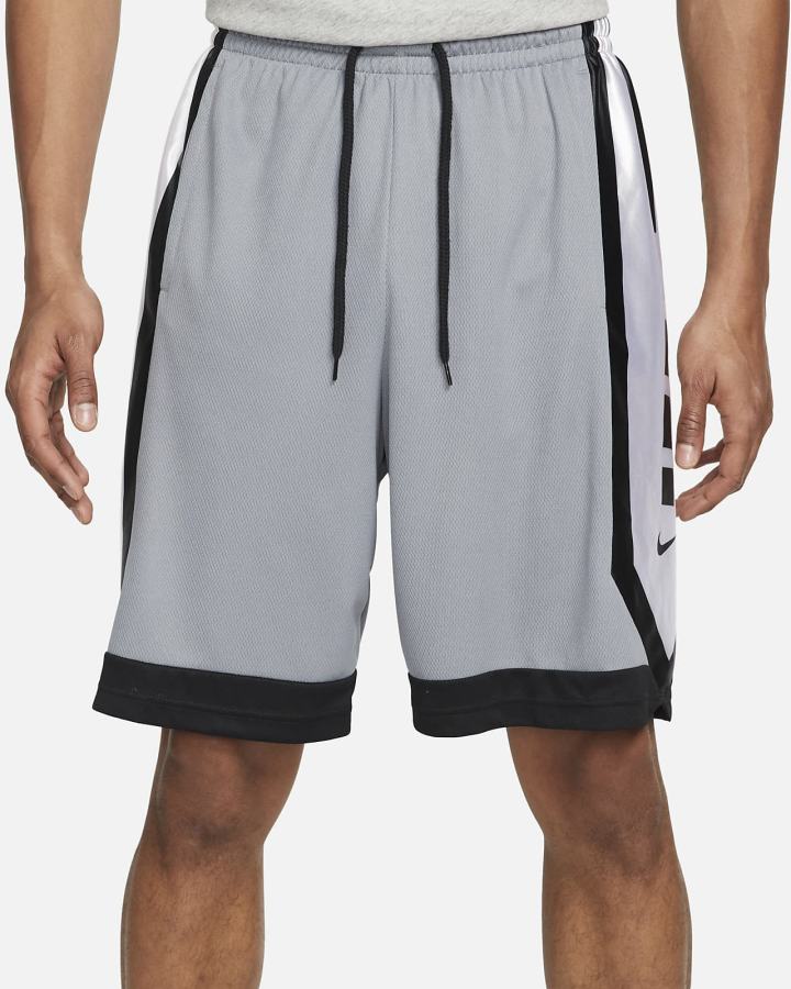 Pantalones Cortos Nike Dri-FIT Elite Basketball Hombre Gris Negras | XQOTR-1702