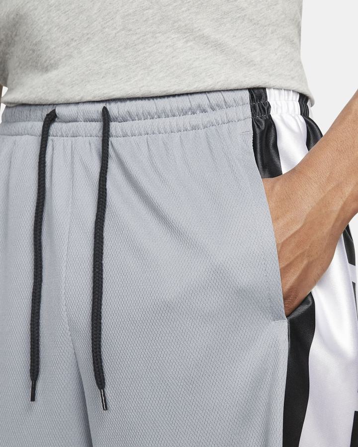 Pantalones Cortos Nike Dri-FIT Elite Basketball Hombre Gris Negras | XQOTR-1702