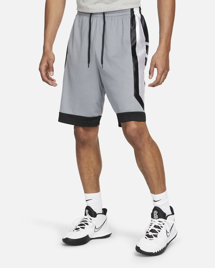 Pantalones Cortos Nike Dri-FIT Elite Basketball Hombre Gris Negras | XQOTR-1702