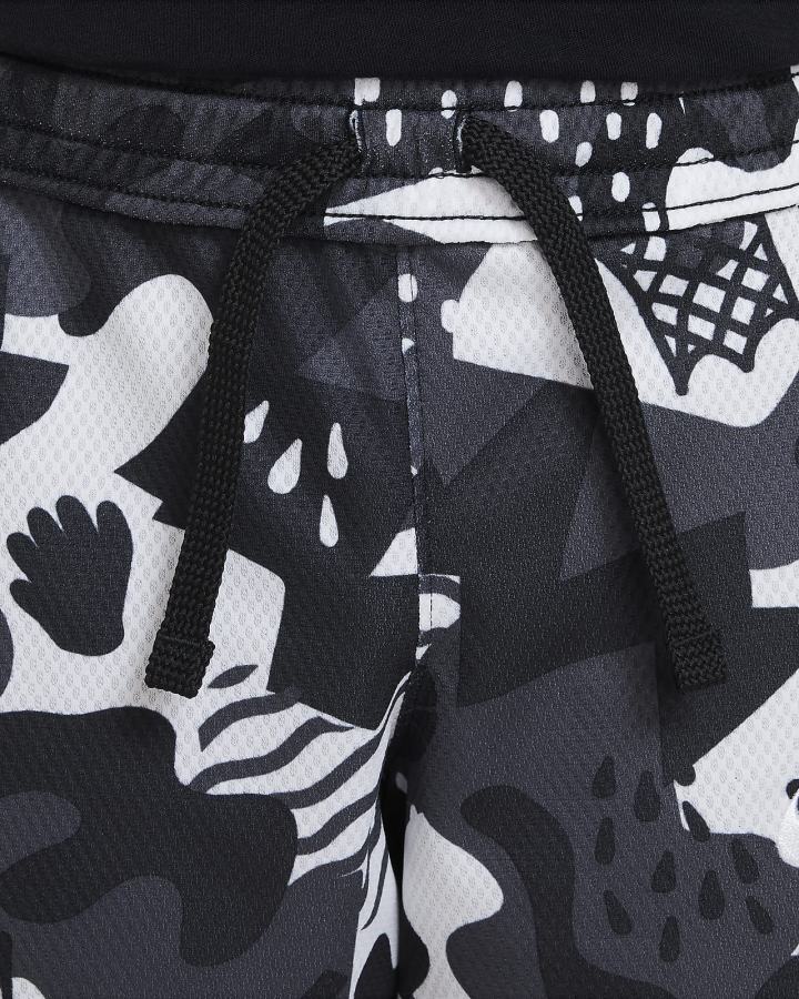 Pantalones Cortos Nike Dri-FIT Elite Kids Basketball (Extended Size) Niño Negras Blancas | KEFXU-2138