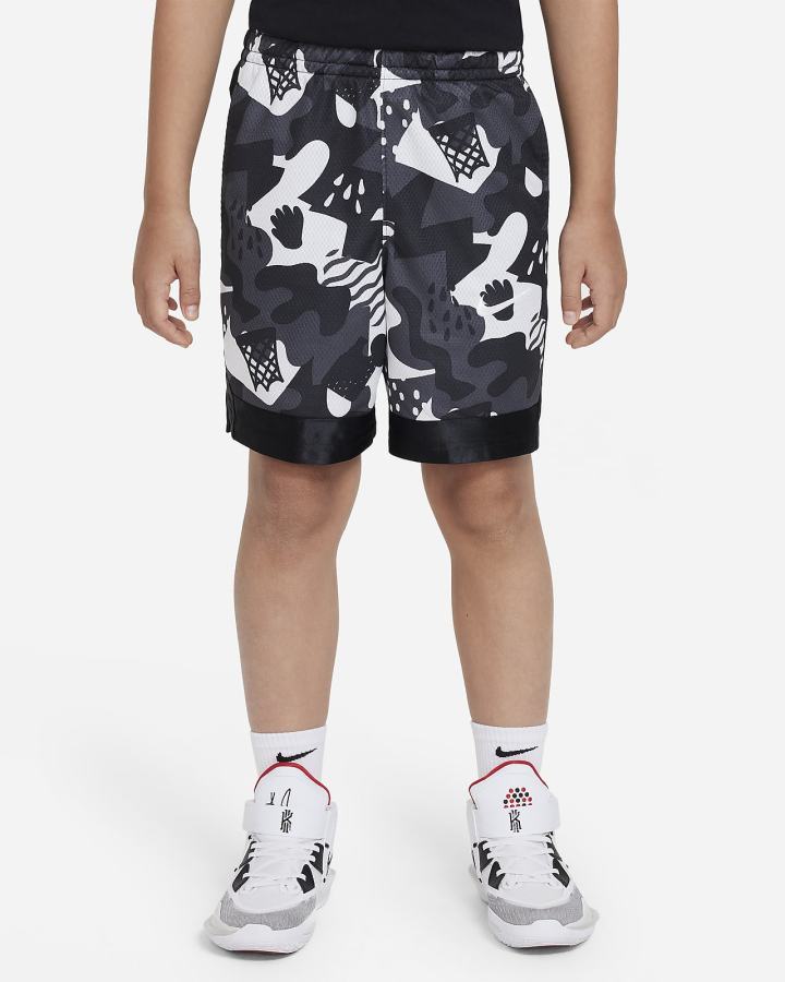 Pantalones Cortos Nike Dri-FIT Elite Kids Basketball (Extended Size) Niño Negras Blancas | KEFXU-2138