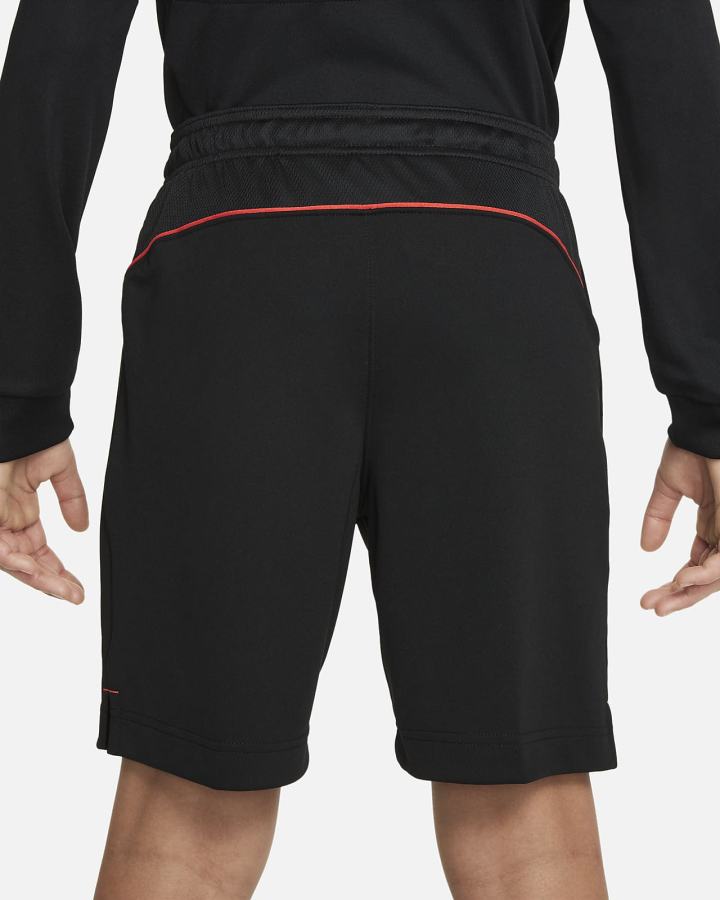 Pantalones Cortos Nike Dri-FIT F.C. Libero Kids Soccer Niño Negras Rojas Blancas | NEAFV-4297
