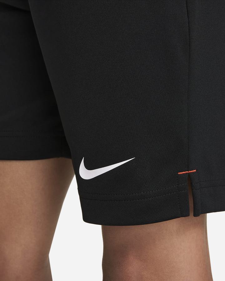 Pantalones Cortos Nike Dri-FIT F.C. Libero Kids Soccer Niño Negras Rojas Blancas | NEAFV-4297