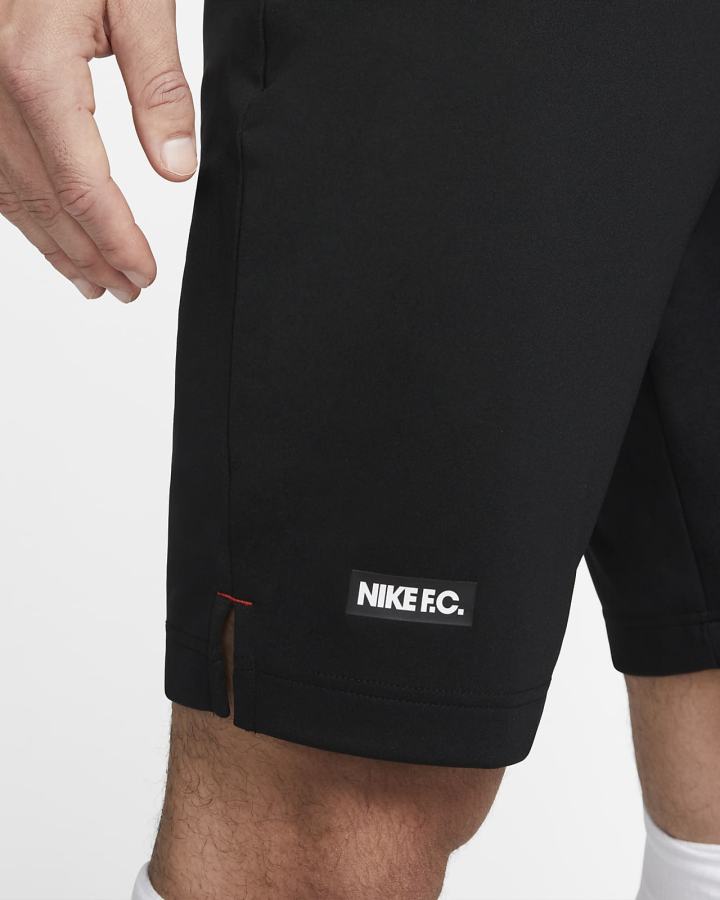Pantalones Cortos Nike Dri-FIT F.C. Libero Soccer Hombre Negras Rojas Blancas | WUIXN-6312