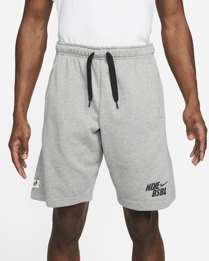 Pantalones Cortos Nike Dri-FIT Flux Baseball Hombre Gris Oscuro Negras | KIPGD-6821