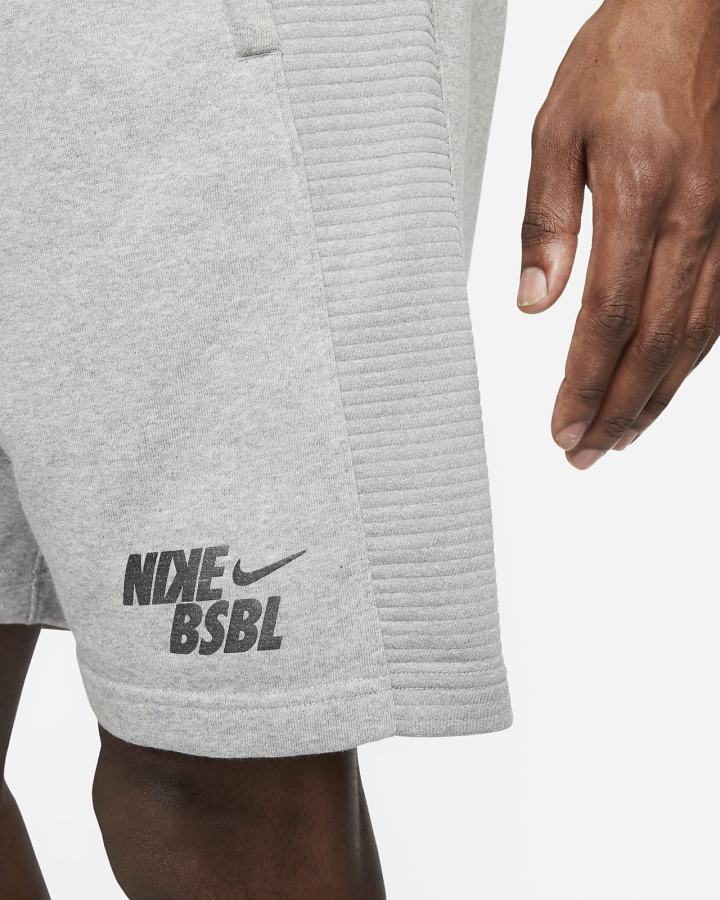 Pantalones Cortos Nike Dri-FIT Flux Baseball Hombre Gris Oscuro Negras | KIPGD-6821