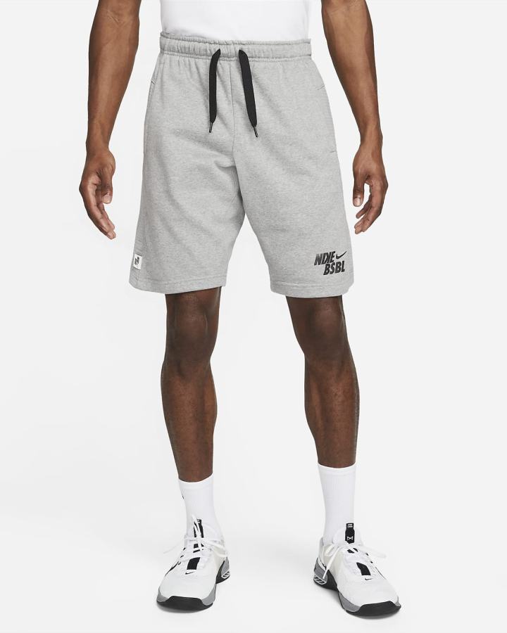 Pantalones Cortos Nike Dri-FIT Flux Baseball Hombre Gris Oscuro Negras | KIPGD-6821