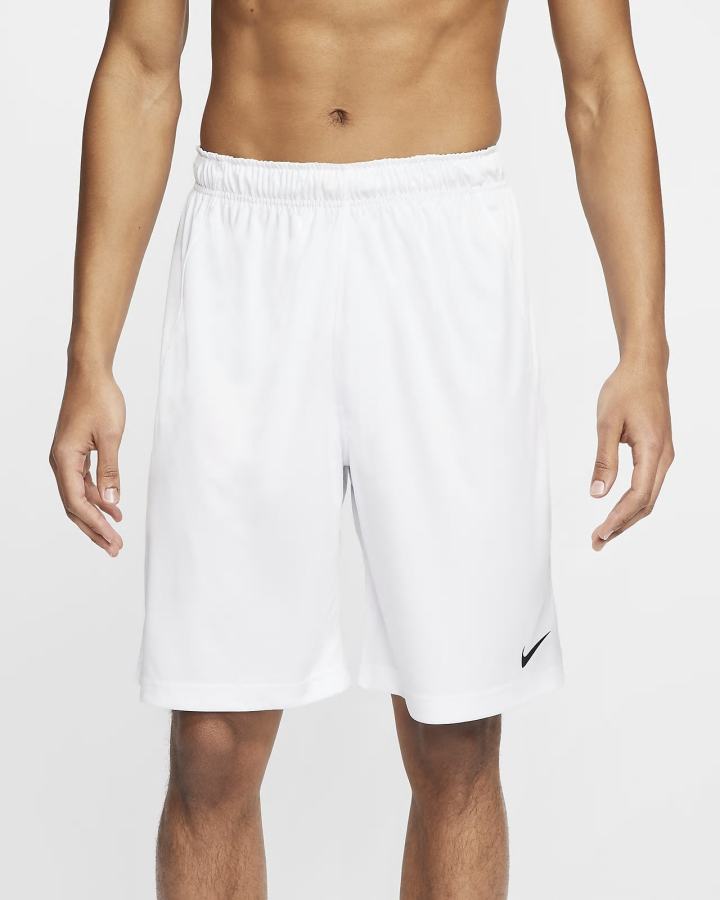 Pantalones Cortos Nike Dri-FIT Football Hombre Blancas Negras | LDXAB-0684