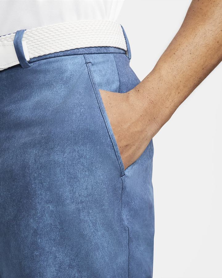Pantalones Cortos Nike Dri-FIT Híbrido Wash Golf Hombre Azules Azul Marino | EMCGI-2183