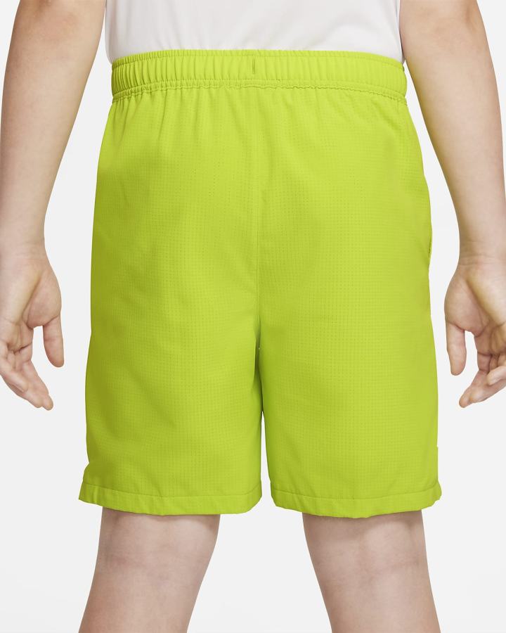 Pantalones Cortos Nike Dri-FIT Instacool Kids Training (Extended Size) Niño Verde Negras | BHCEN-1679