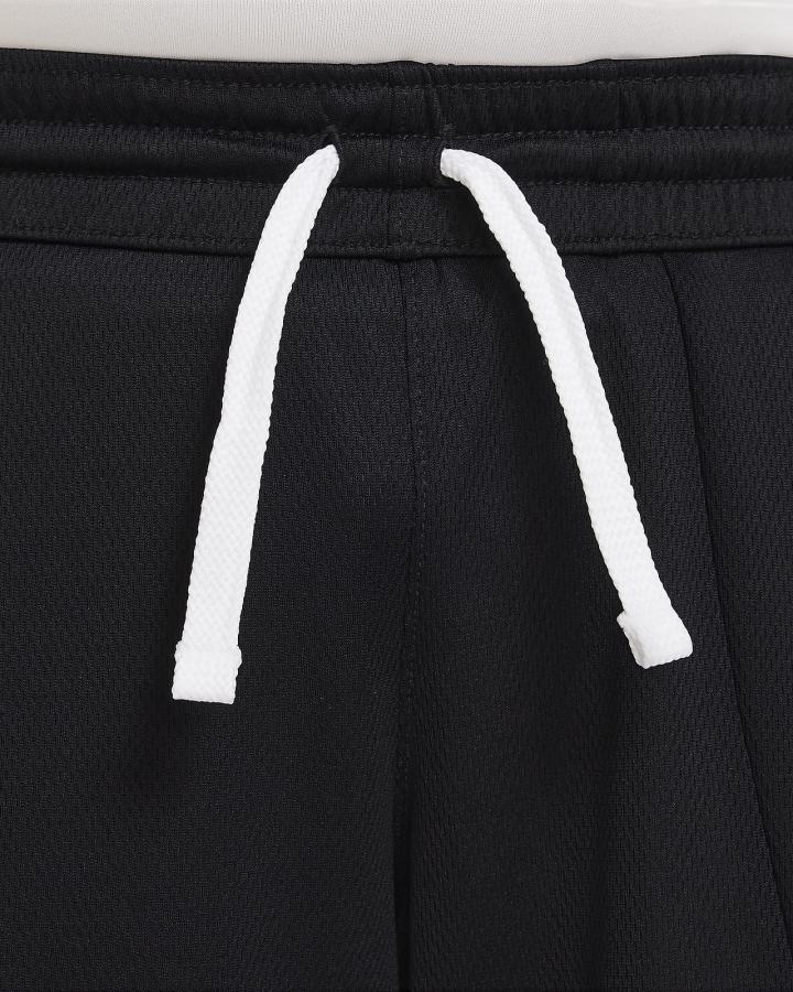 Pantalones Cortos Nike Dri-FIT Kids Basketball Niño Negras Blancas | IKWFM-7431