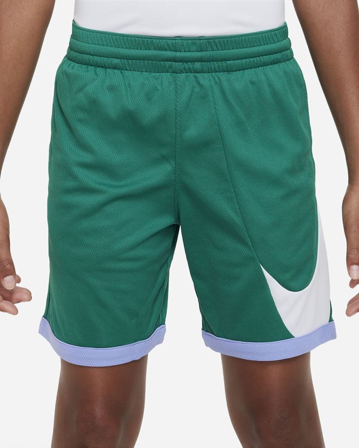 Pantalones Cortos Nike Dri-FIT Kids Basketball Niño Blancas | NUWOL-4123