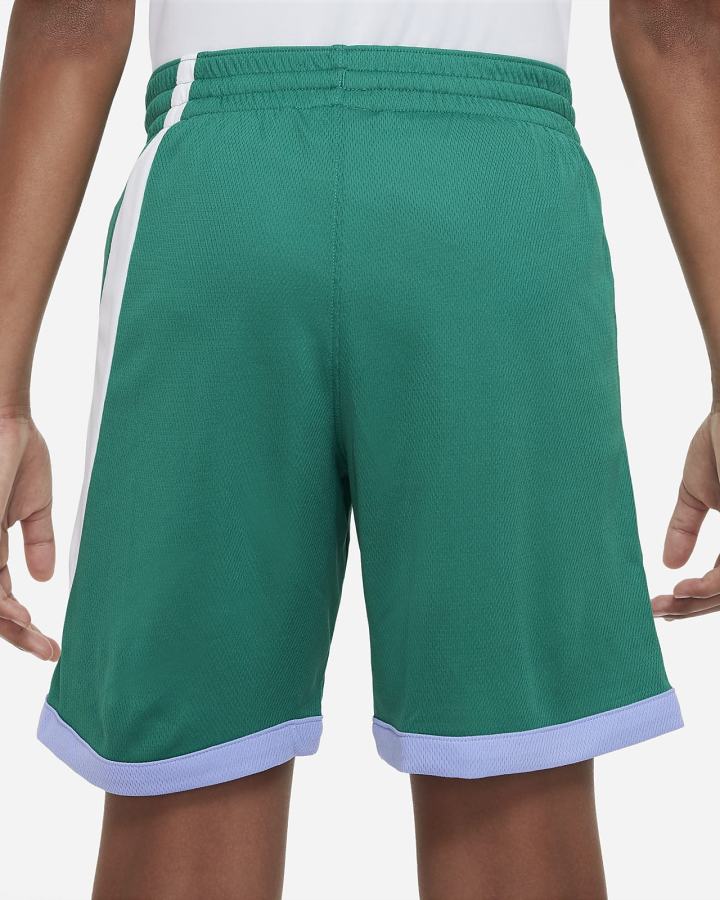 Pantalones Cortos Nike Dri-FIT Kids Basketball Niño Blancas | NUWOL-4123