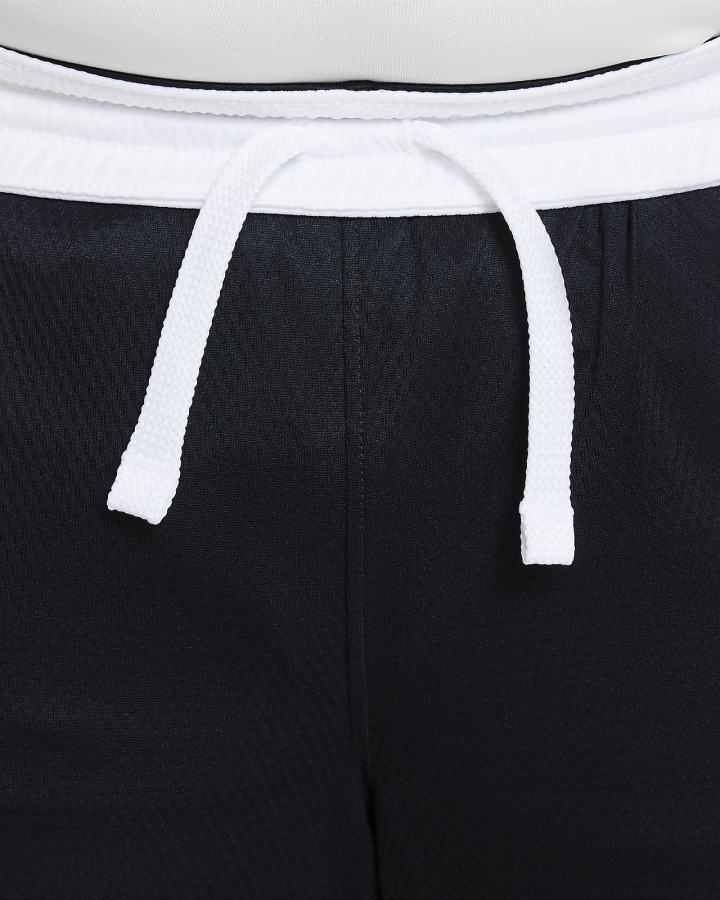 Pantalones Cortos Nike Dri-FIT Kids Basketball Niño Negras Blancas | NVYQE-8723