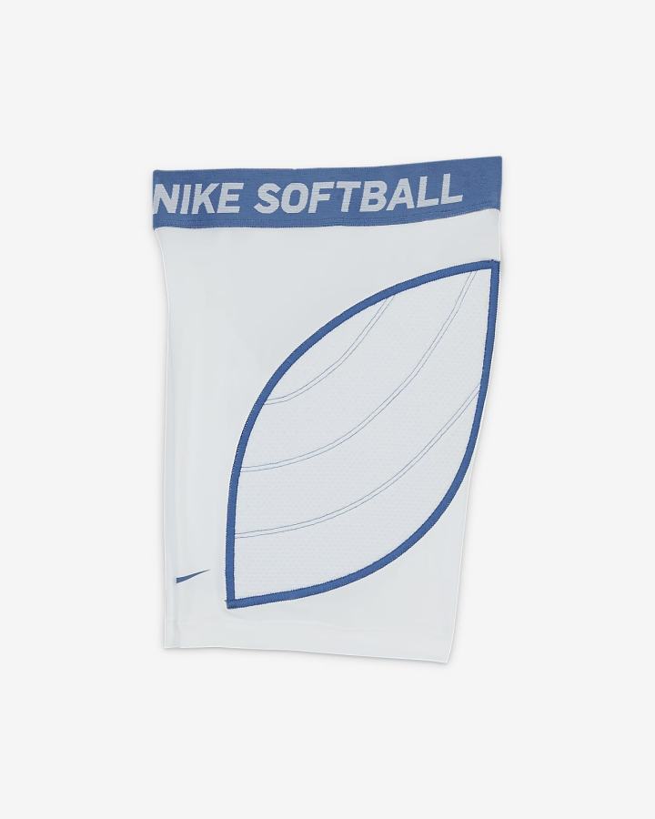 Pantalones Cortos Nike Dri-FIT Kids Slider Softball Niña Blancas Gris Azules | RBMSN-7049