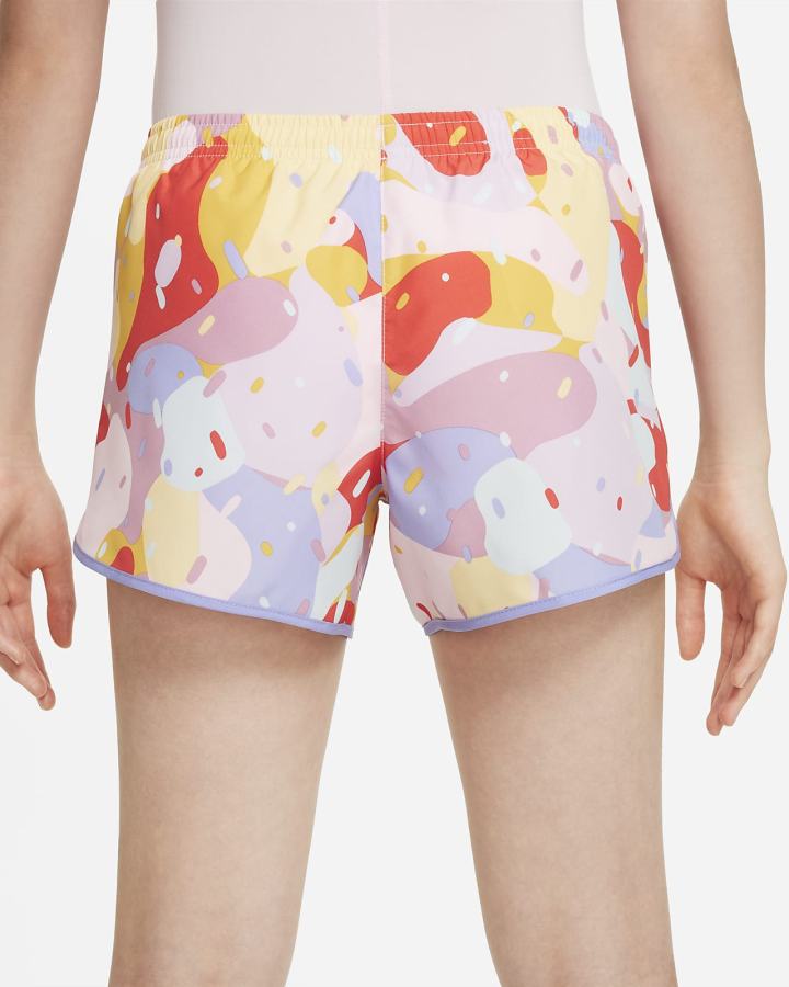 Pantalones Cortos Nike Dri-FIT Kids Sprinter Running Niña Rosas Blancas | ZLNRO-3456