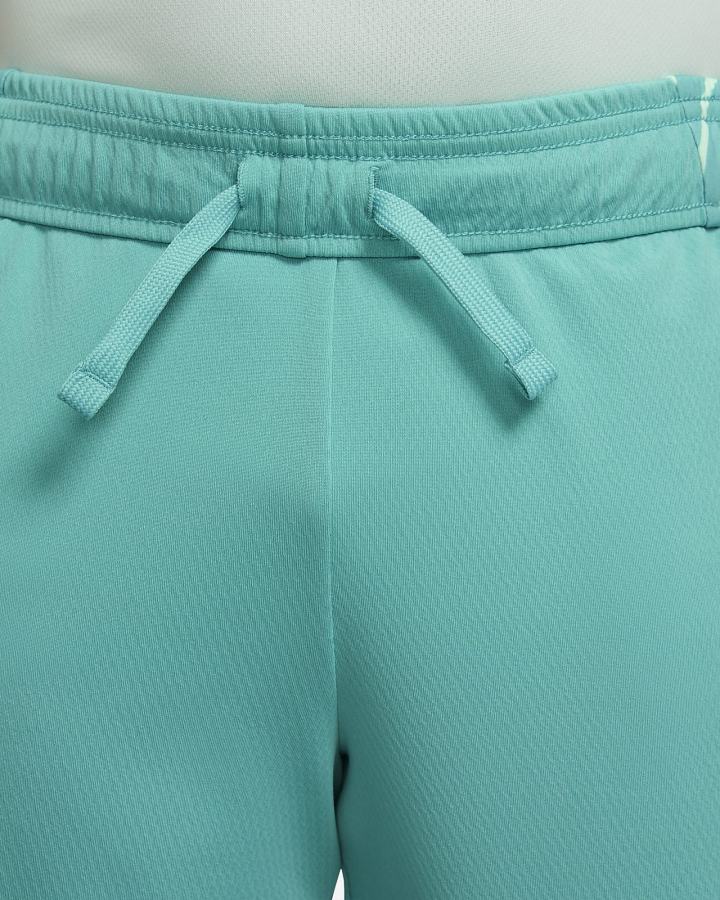 Pantalones Cortos Nike Dri-FIT Kids Training Niño Turquesa Moradas | BIFOV-4765
