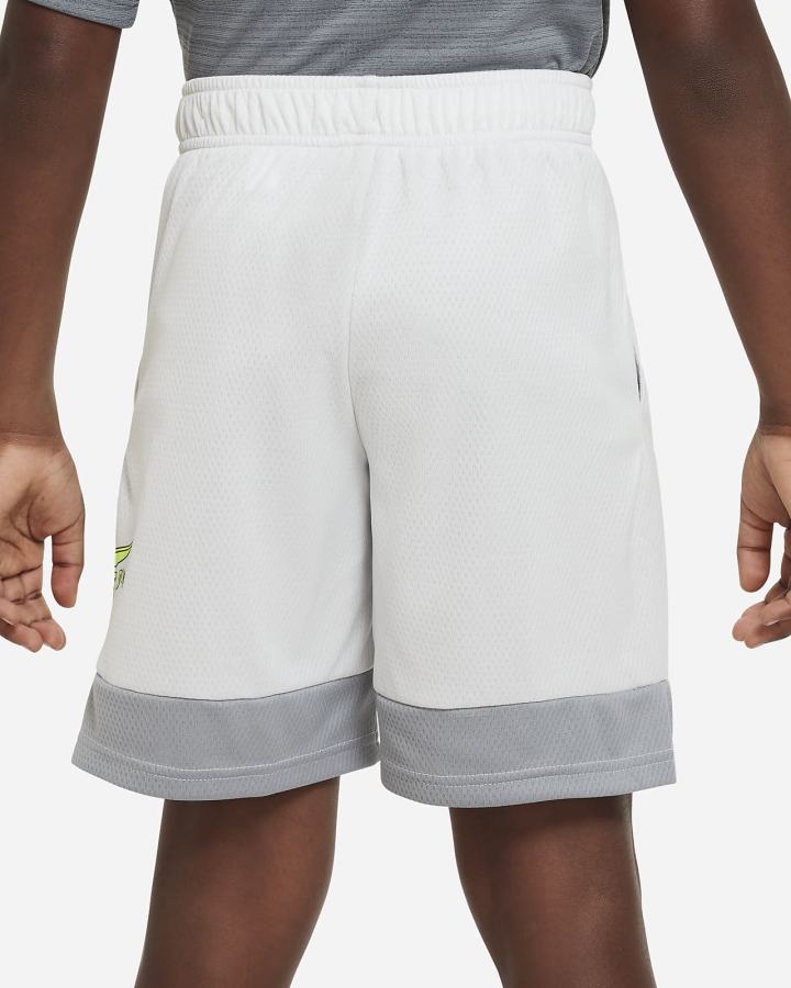 Pantalones Cortos Nike Dri-FIT Kids Training Niño Gris Verde | DCTXG-1780
