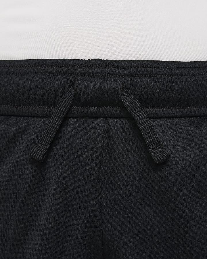 Pantalones Cortos Nike Dri-FIT Kids Training Niño Negras Gris Oscuro Blancas | HSZAW-0812