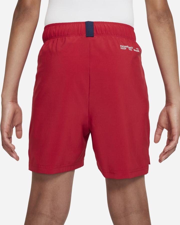 Pantalones Cortos Nike Dri-FIT Performance Select Kids Niño Rojas Azul Marino | GIBKR-0243