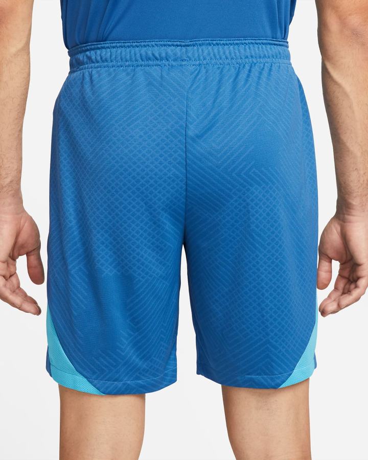 Pantalones Cortos Nike Dri-FIT Strike Soccer Hombre Azules Oscuro Rojas | EQFDB-0895