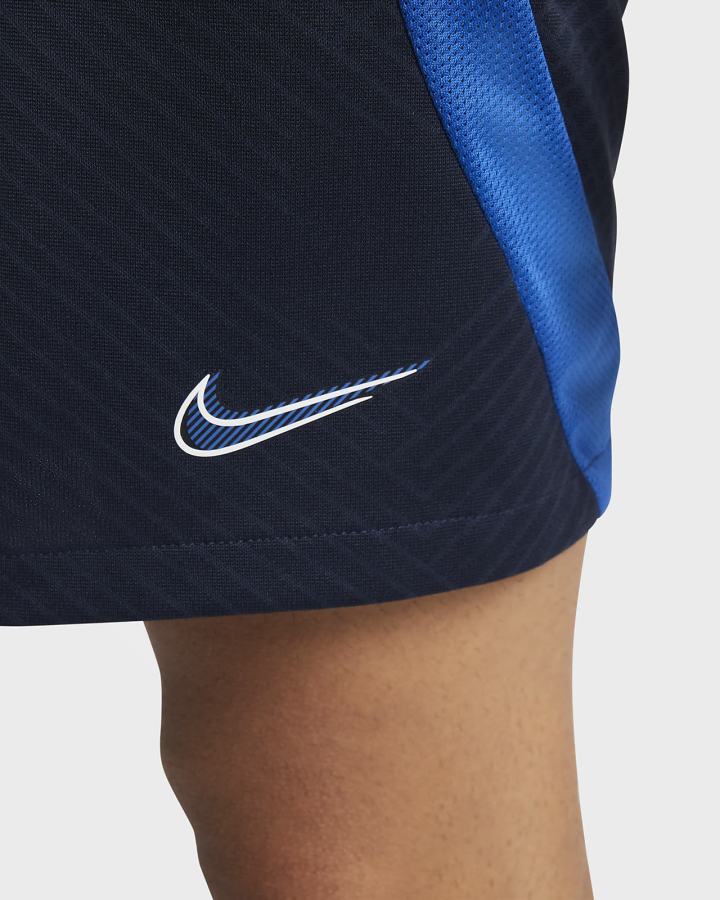 Pantalones Cortos Nike Dri-FIT Strike Soccer Hombre Obsidian Azul Real Azules Blancas | YNLWC-5198