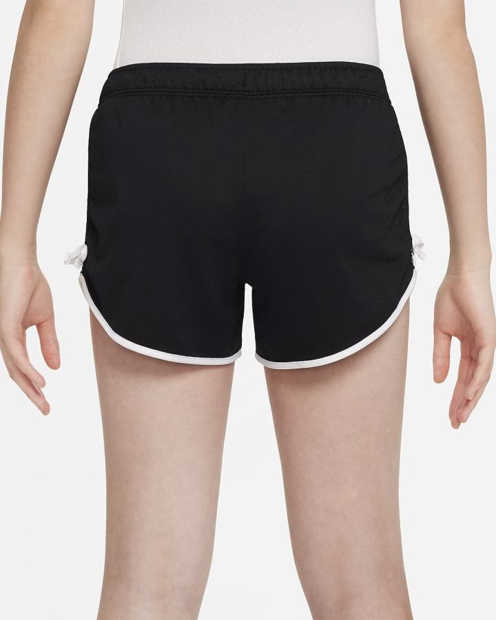 Pantalones Cortos Nike Dri-FIT Tempo Icon Clash Kids Running Niña Negras Blancas | WPKUO-7492