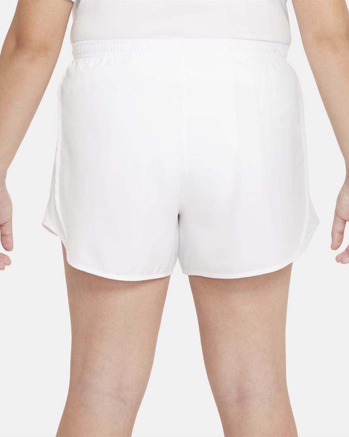 Pantalones Cortos Nike Dri-FIT Tempo Kids Running Niña Blancas Gris | AHBZP-9642