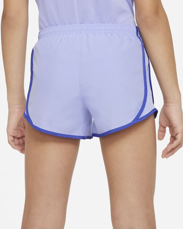 Pantalones Cortos Nike Dri-FIT Tempo Kids Running Niña Blancas | HAVQI-1926