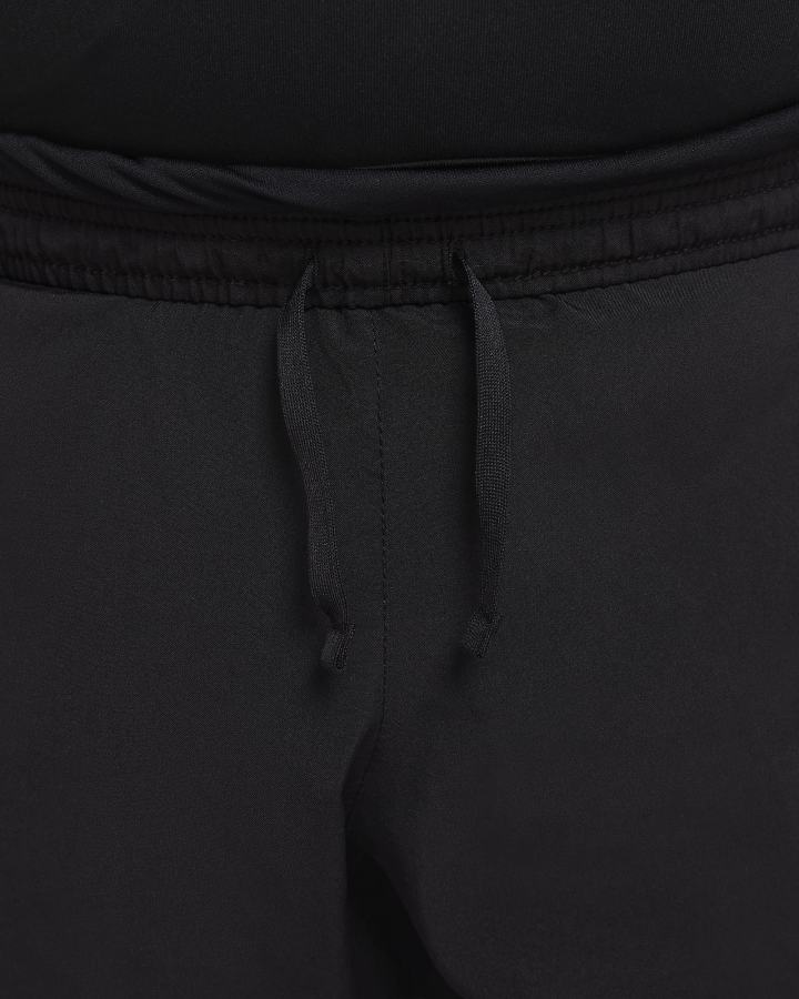 Pantalones Cortos Nike Dri-FIT Tempo Kids Running Niña Negras Blancas | HJRQO-0937