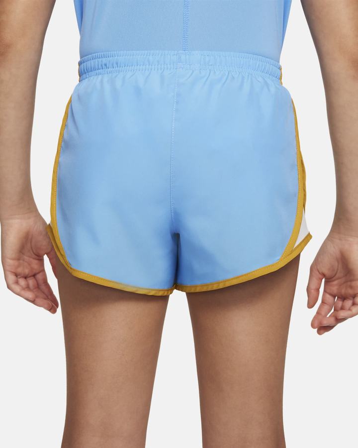 Pantalones Cortos Nike Dri-FIT Tempo Kids Running Niña Azules Gris | IEGBJ-1875