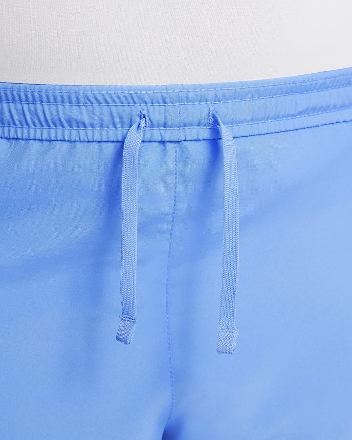Pantalones Cortos Nike Dri-FIT Tempo Kids Running Niña Azules Gris | PYQVG-9581