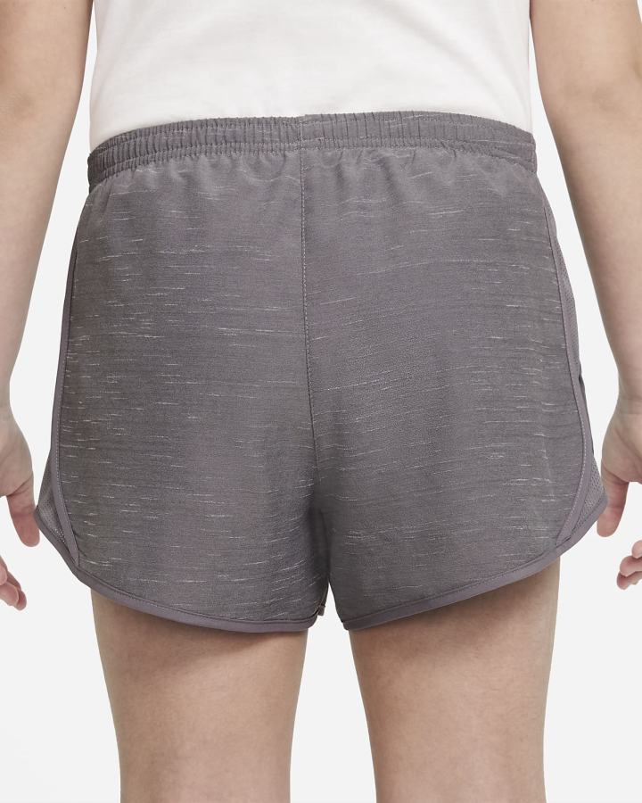 Pantalones Cortos Nike Dri-FIT Tempo Kids Running Niña Gris | WCLAK-3758
