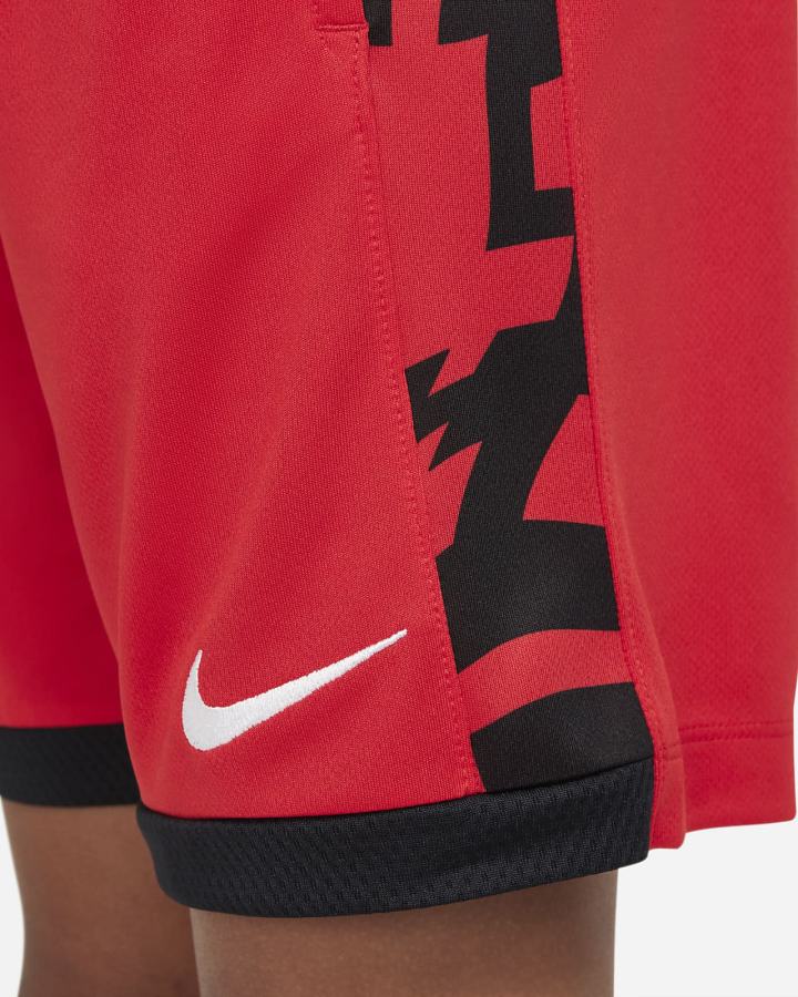 Pantalones Cortos Nike Dri-FIT Trophy Kids Training Niño Rojas Negras Blancas | GPLSN-9015